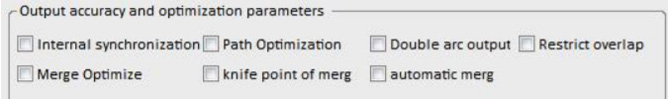 Output accuracy and optimization parameters